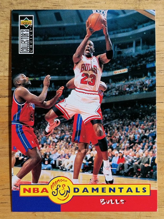 1996-97 Collector's Choice #195 Michael Jordan FUND (NM)