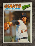1977 Topps #324 John Curtis (EXMT)