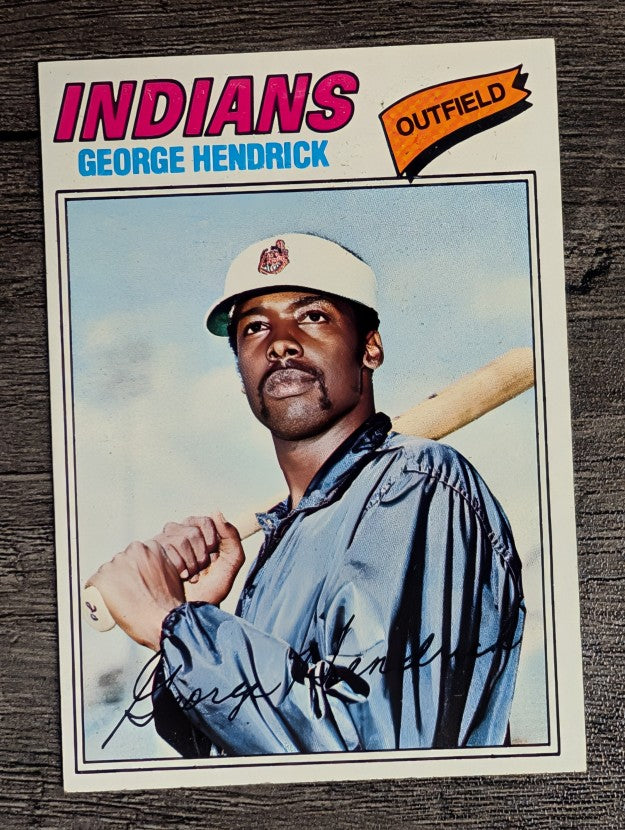 1977 Topps #330 George Hendrick (EXMT)