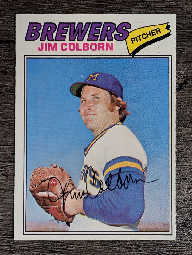 1977 Topps #331 Jim Colborn (EXMT)