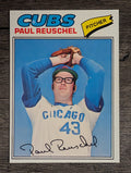 1977 Topps #333 Paul Reuschel RC (EXMT)