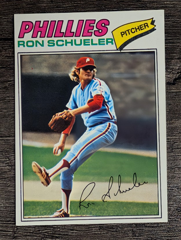 1977 Topps #337 Ron Schueler (EXMT)
