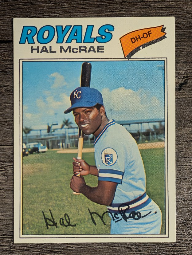 1977 Topps #340 Hal McRae (NM)