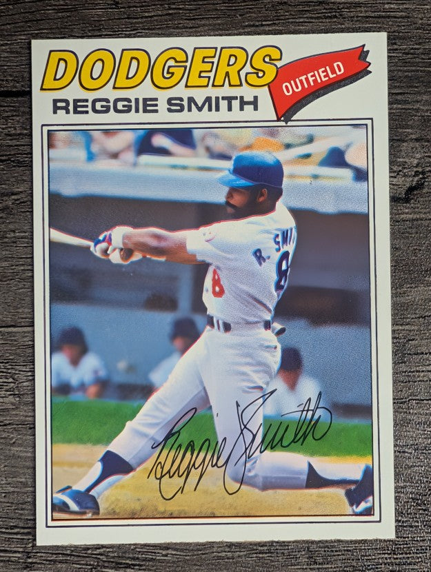 1977 Topps #345 Reggie Smith (EXMT)