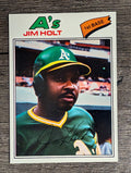 1977 Topps #349 Jim Holt (NM)