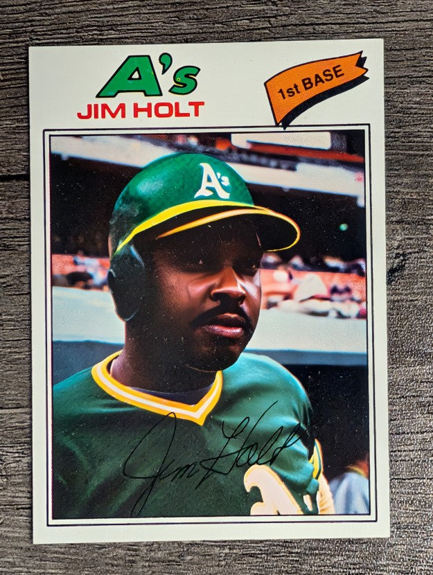 1977 Topps #349 Jim Holt (NM)
