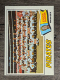 1977 Topps #354 Pittsburgh Pirates CL/Chuck Tanner MG (EXMT)