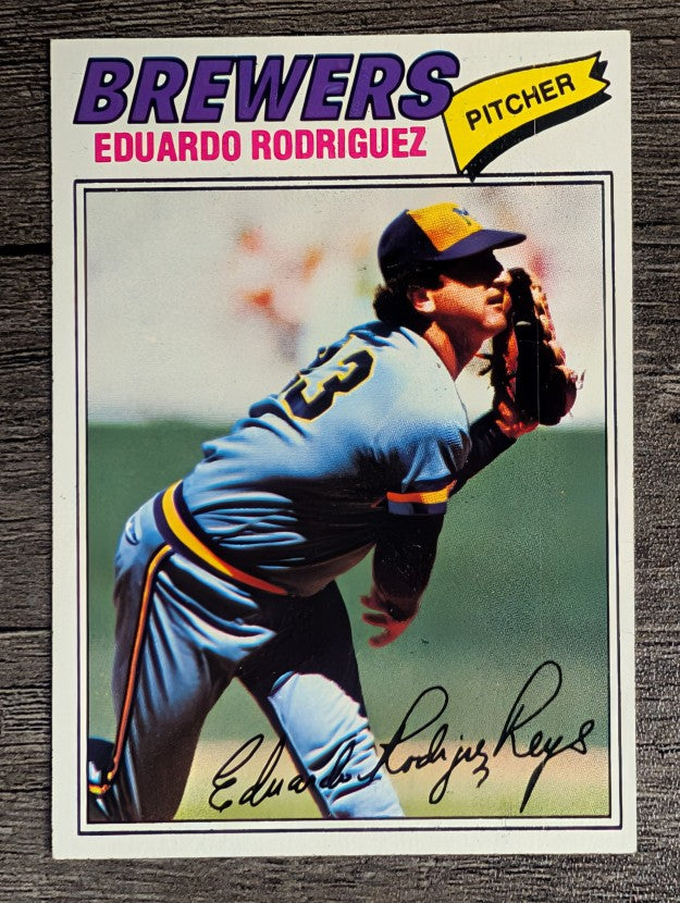 1977 Topps #361 Eduardo Rodriguez (EXMT)