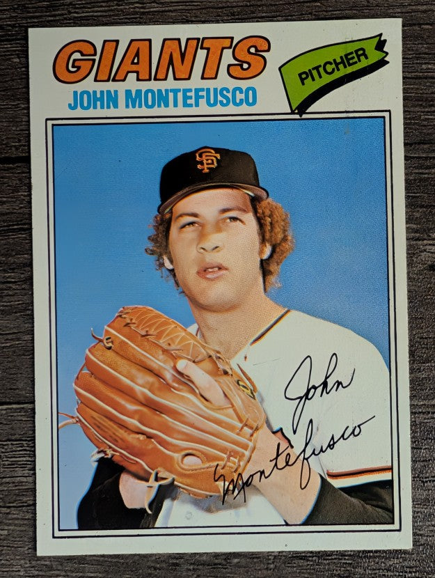 1977 Topps #370 John Montefusco (VGEX)