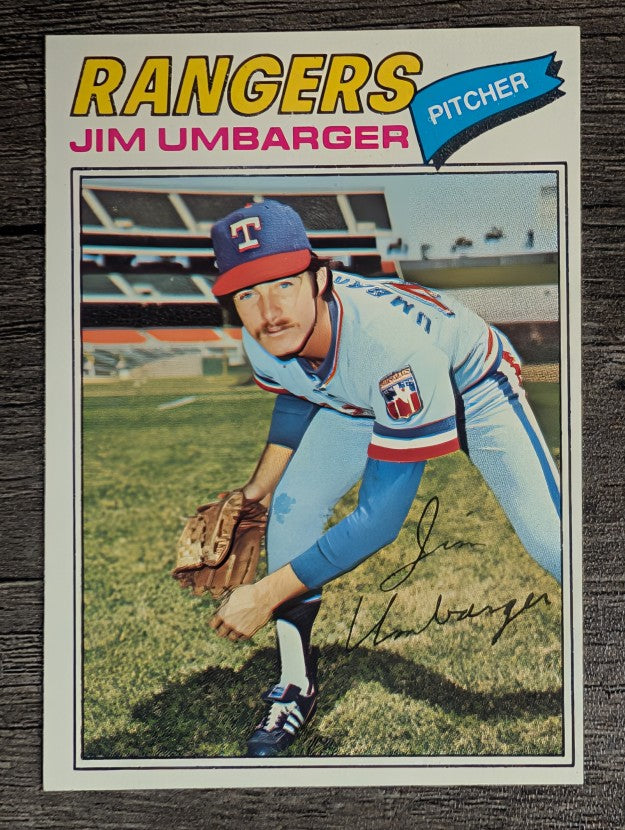 1977 Topps #378 Jim Umbarger (EXMT)