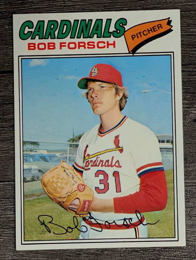 1977 Topps #381 Bob Forsch (NM)