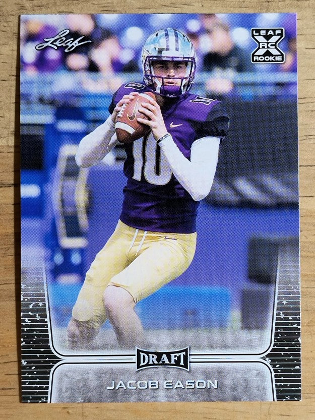 2020 Leaf Draft #12 Jacob Eason