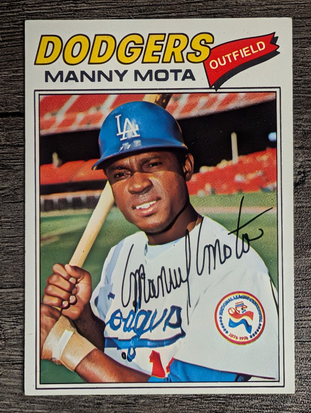 1977 Topps #386 Manny Mota (EXMT)