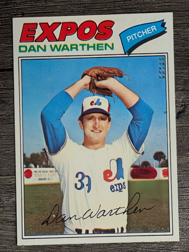 1977 Topps #391 Dan Warthen (NM)