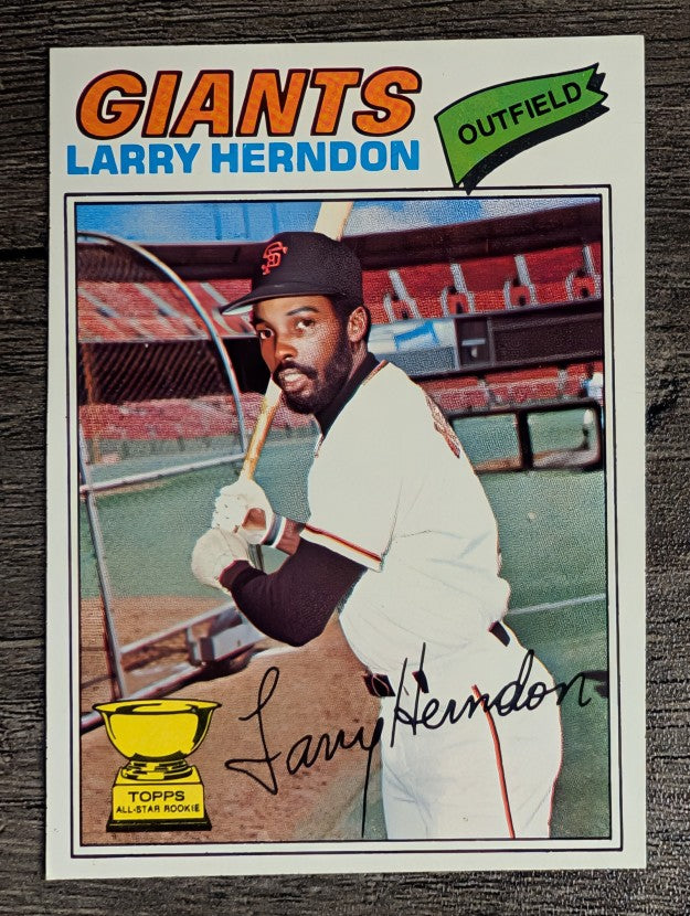 1977 Topps #397 Larry Herndon RC (NM)