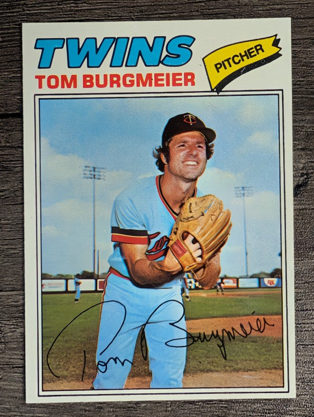 1977 Topps #398 Tom Burgmeier (EXMT)