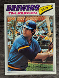 1977 Topps #406 Tim Johnson (NM)
