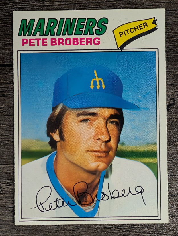 1977 Topps #409 Pete Broberg (EXMT)