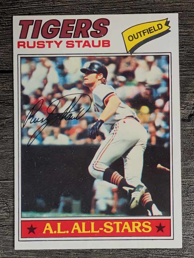 1977 Topps #420 Rusty Staub (EXMT)