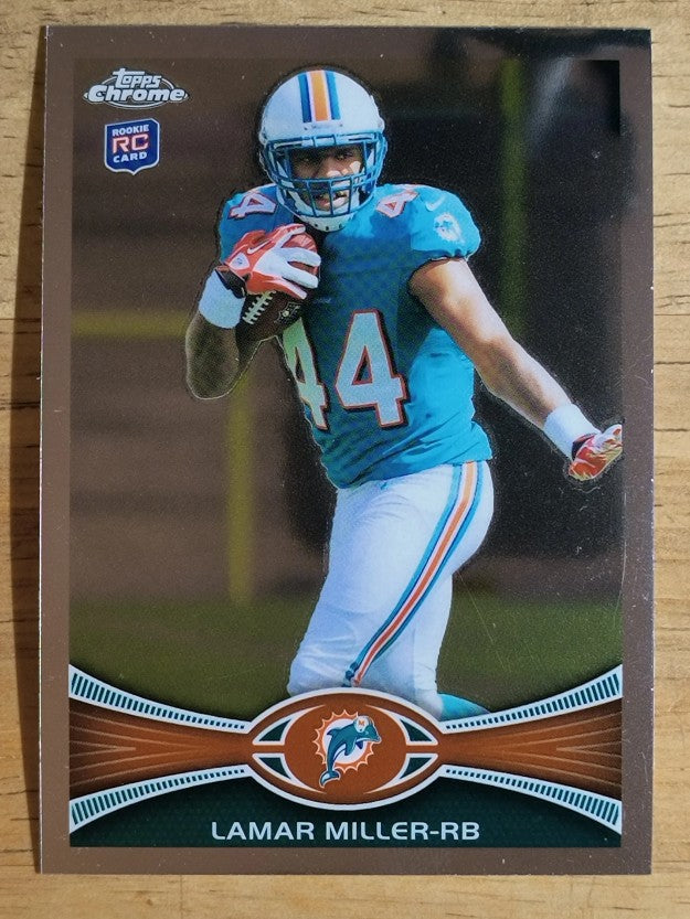 2012 Topps Chrome #38 Lamar Miller RC
