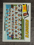 1977 Topps #428 Texas Rangers CL/Frank Lucchesi (NMMT)