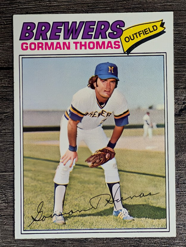 1977 Topps #439 Gorman Thomas (NM)