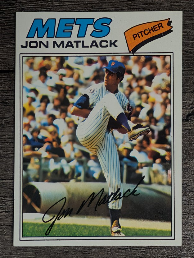 1977 Topps #440 Jon Matlack (NM)