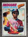 1977 Topps #441 Larvell Blanks (EXMT)