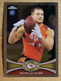 2012 Topps Chrome #118 Devon Wylie RC