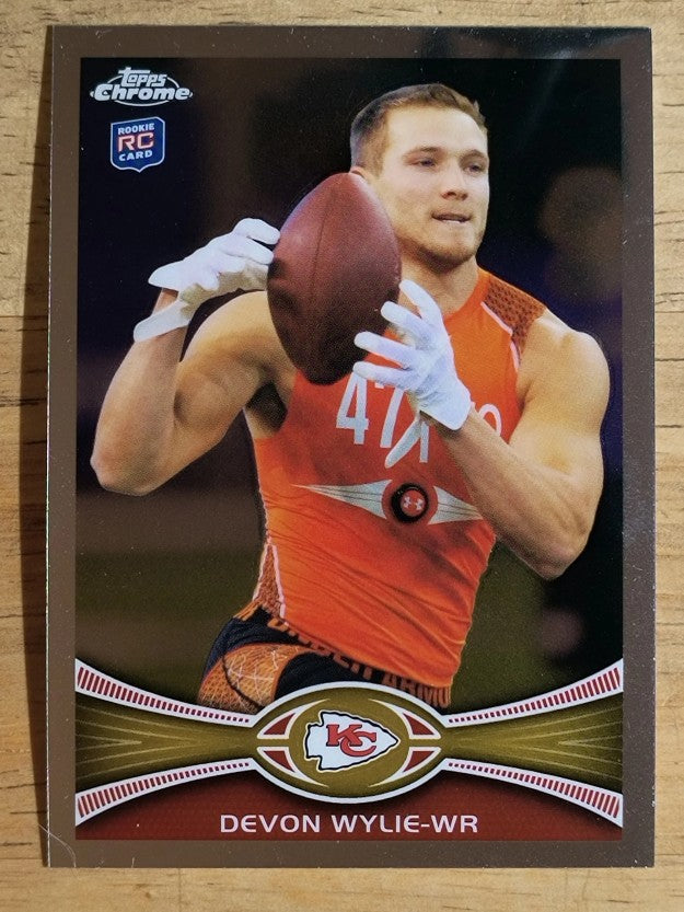 2012 Topps Chrome #118 Devon Wylie RC