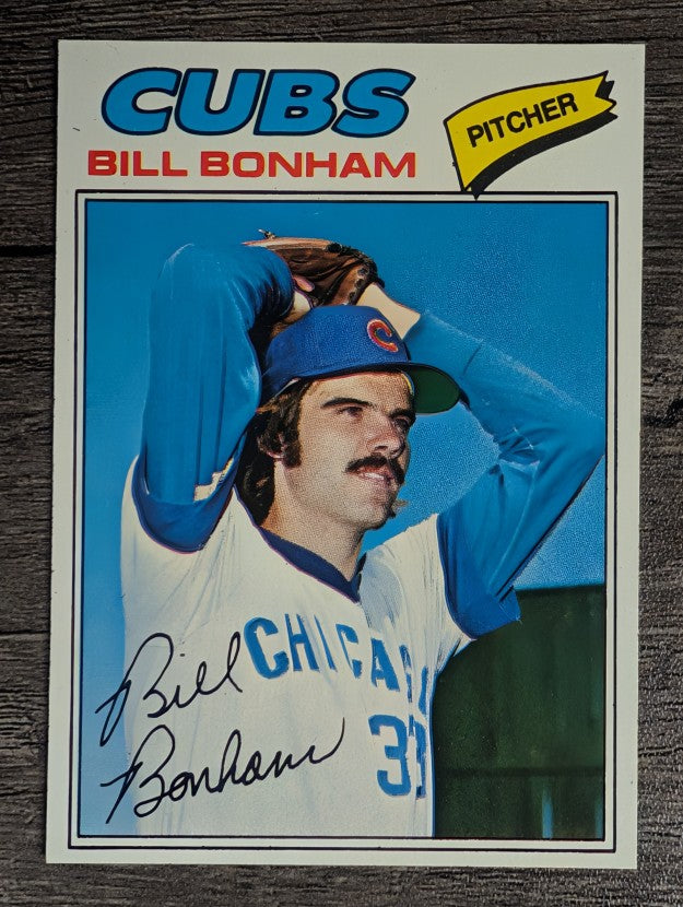 1977 Topps #446 Bill Bonham (NMMT)