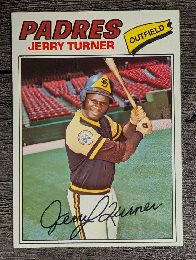 1977 Topps #447 Jerry Turner (NM)