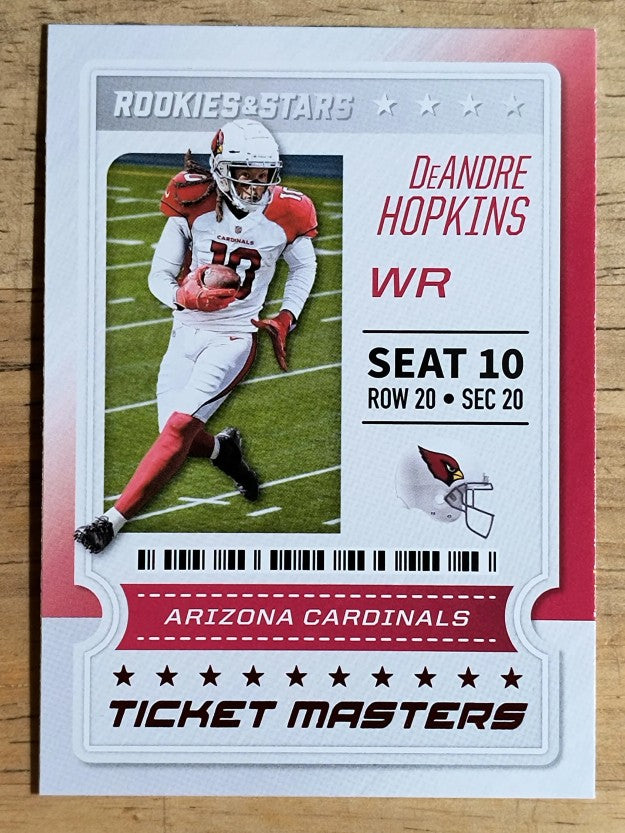 2020 Rookies and Stars Ticket Masters #13 DeAndre Hopkins