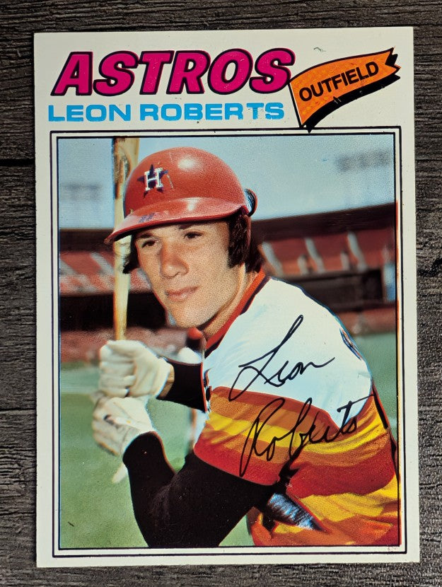 1977 Topps #456 Leon Roberts (NM)