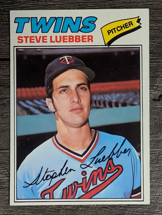 1977 Topps #457 Steve Luebber (EXMT)