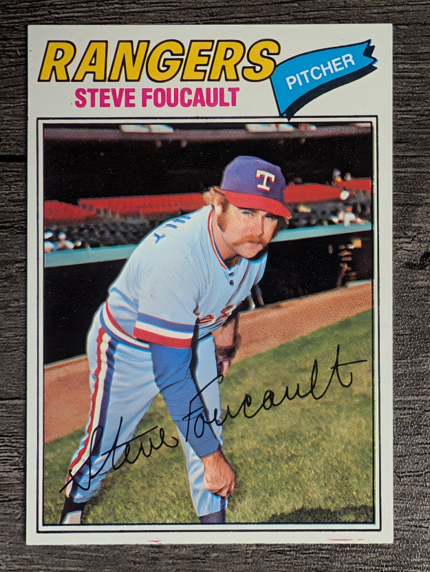1977 Topps #459 Steve Foucault (EX)