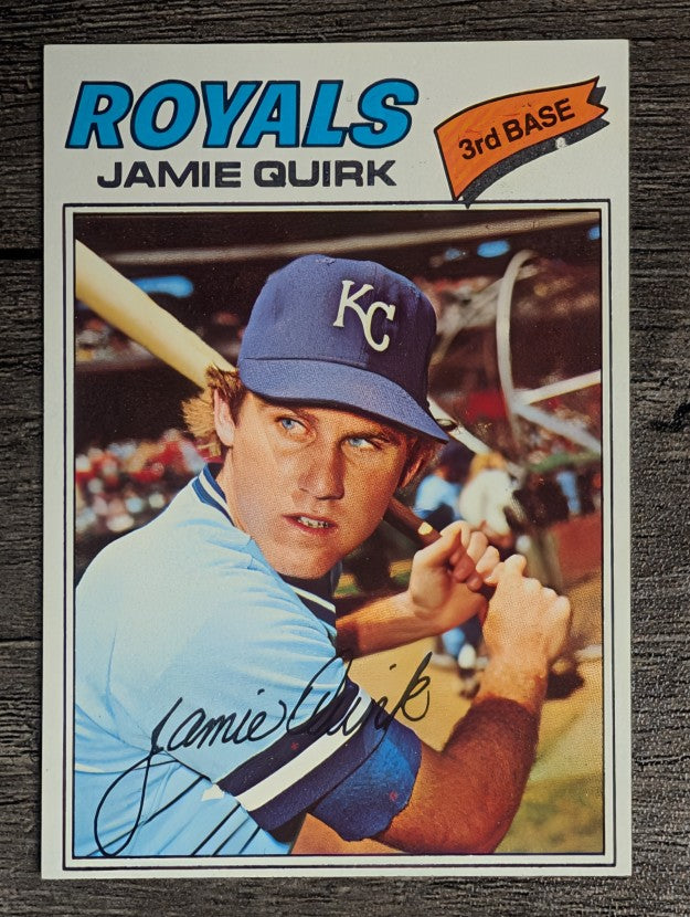 1977 Topps #463 Jamie Quirk (EXMT)