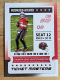 2020 Rookies and Stars Ticket Masters #3 Tom Brady