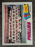 1977 Topps #467 Philadelphia Phillies CL/Danny Ozark MG (EXMT)