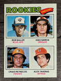 1977 Topps #474 Bob Bailor/Kiko Garcia/Craig Reynolds/Alex Taveras RC (EXMT)