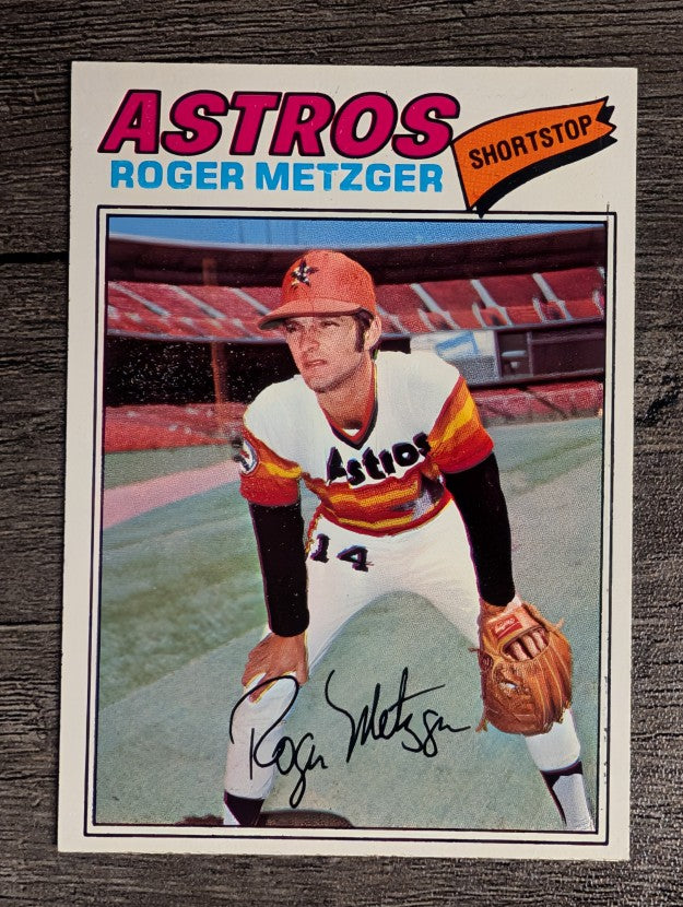 1977 Topps #481 Roger Metzger (NM)