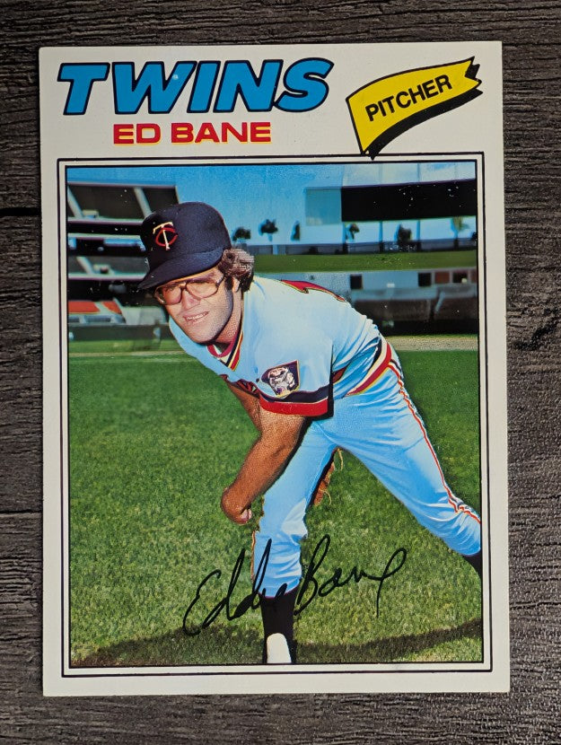 1977 Topps #486 Ed Bane (NM)