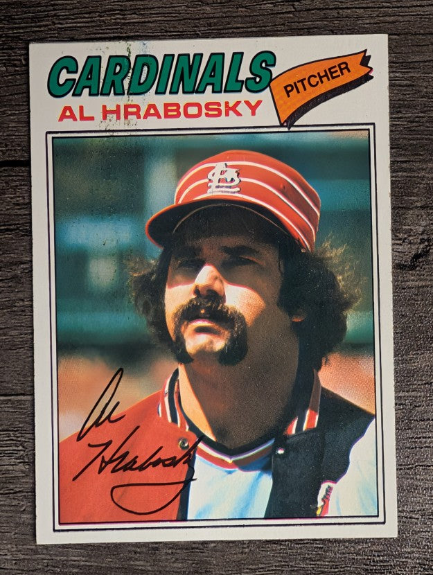 1977 Topps #495 Al Hrabosky (EX)