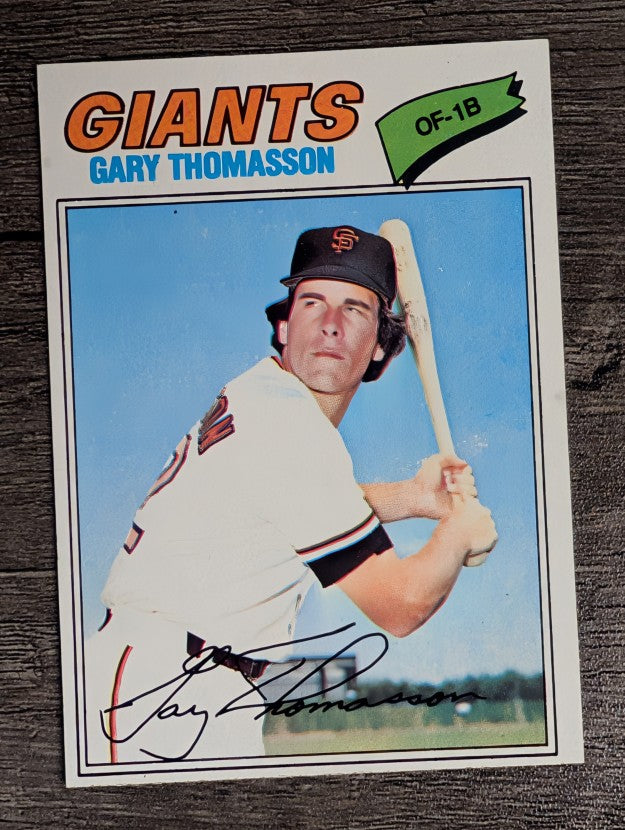 1977 Topps #496 Gary Thomasson (EXMT)