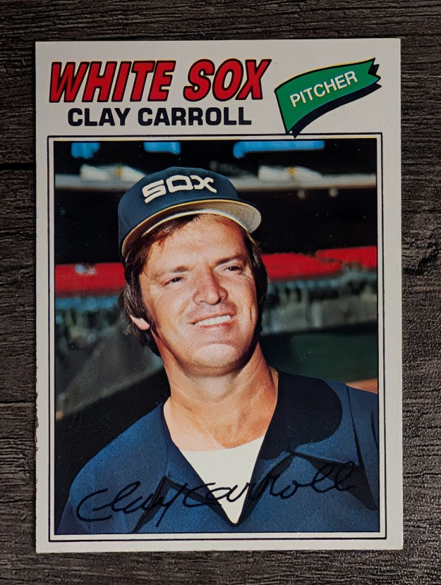 1977 Topps #497 Clay Carroll (EXMT)