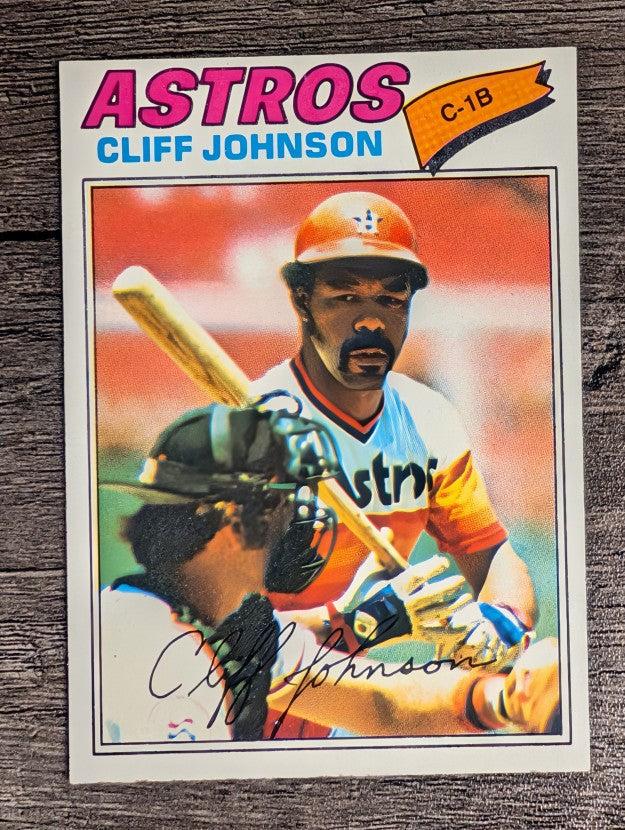 1977 Topps #514 Cliff Johnson (EXMT)