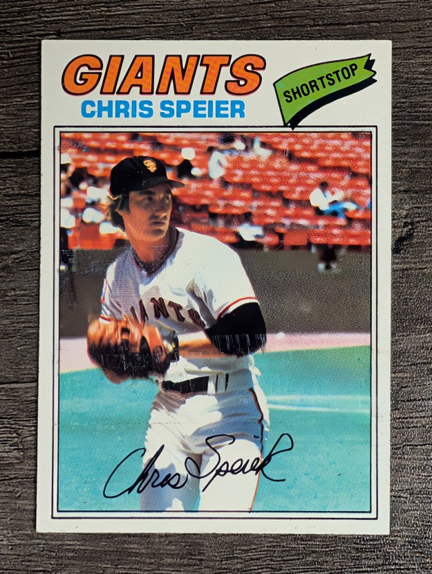 1977 Topps #515 Chris Speier (NM)