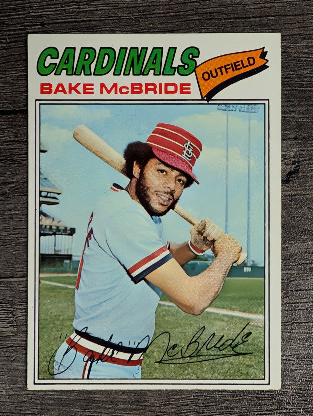 1977 Topps #516 Bake McBride (EXMT)