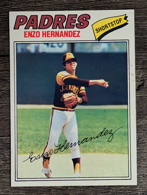 1977 Topps #522 Enzo Hernandez (EXMT)
