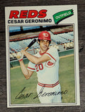 1977 Topps #535 Cesar Geronimo (EXMT)